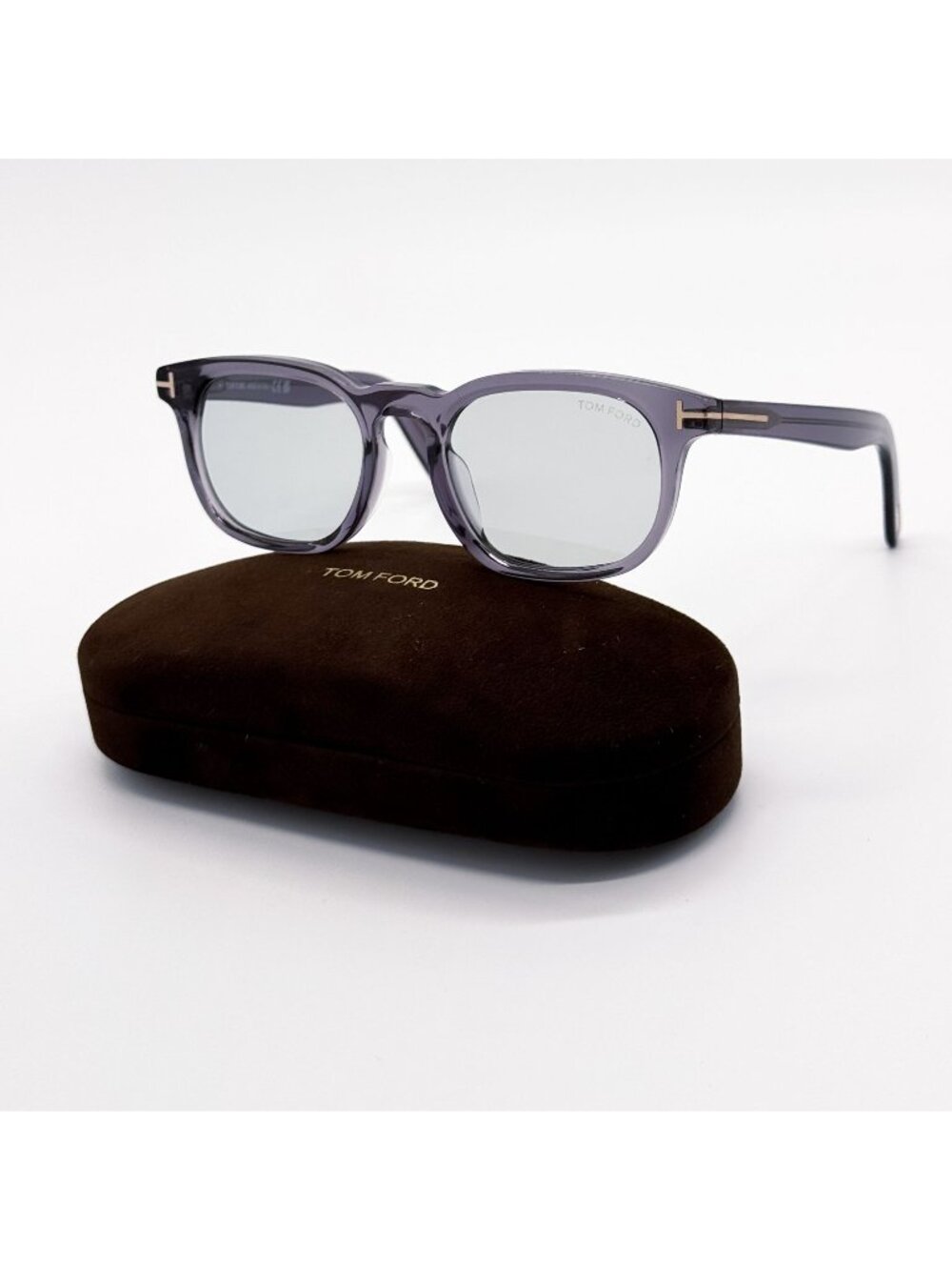 New Tom Ford TF1122-D 20A Gray Square Men Sunglasses FT1122/D